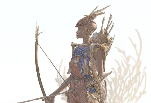 hendrik-visser-female-masai-warrior